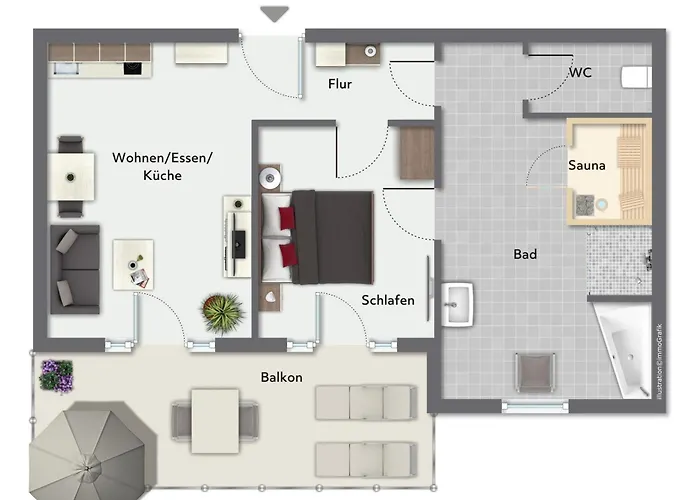 Baltischer Hof 47 Apartman
